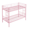 METAL BUNK BED Twin Over Twin