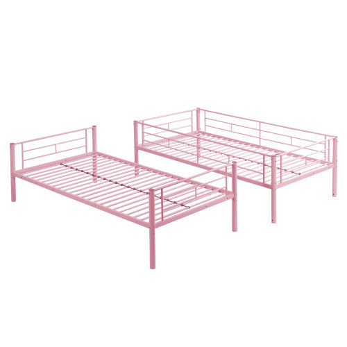 METAL BUNK BED Twin Over Twin