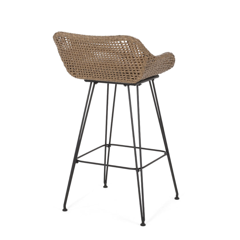PE Rattan BAR STOOL