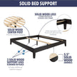 Nix - Queen Platform Bed - Black