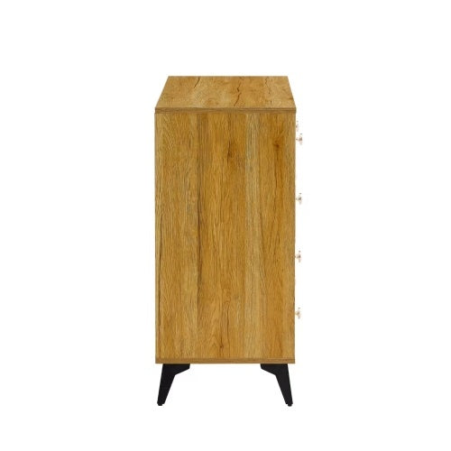 CABINET WOOD MDF BOARDS, 9 Drawers Dresser, WOOD COLOUR