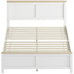 Queen Platform Bed Frame With Headboard And Footboard