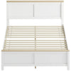 Queen Platform Bed Frame With Headboard And Footboard