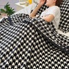 Sofa Blanket Air Conditioning Blanket Printed Coral Fleece Nap Blanket