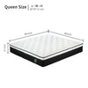 12 Inch Hybrid Mattress Individual Pocket Spring Memory Foam Cool Knitted Cover CertiPUR-US Black
