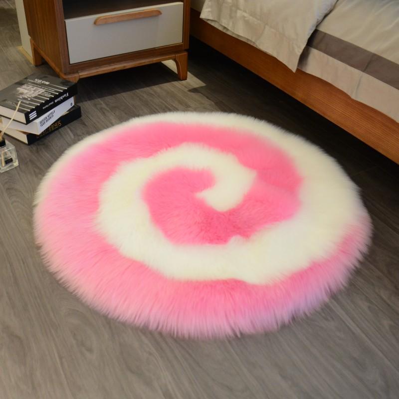 Light Luxury Cute Cartoon Plush Carpet