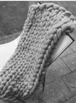 Acrylic woven super thick wool blanket