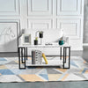 Coffee Table, 2 Layers Of 1.5cm Thick Marble