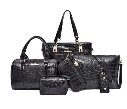 Six-piece Single-shoulder Messenger Handbag