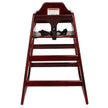 Wooden Double Solid Wood Feeding, Eat & Grow Portable High, Easy To Clean Baby Booster Chair In Maho
