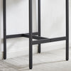 Bar Table Set With 2 Stools, PU Soft Seat & Backrest, Grey, 23.62 W X 35.4 H