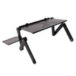 48 X 26cm Portable Home Assembly Folding Table Black