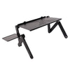 48 X 26cm Portable Home Assembly Folding Table Black