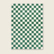 Retro Classic Checkerboard Vertigo Rug Living Room Bedroom
