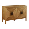 2-Door Accent Cabinet With Adjustable Shelves