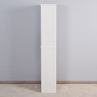 Bathroom Floor Cabinet 2 Doors 6 Shelves Wooden Storage 15.75x11.81