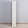 Bathroom Floor Cabinet 2 Doors 6 Shelves Wooden Storage 15.75x11.81