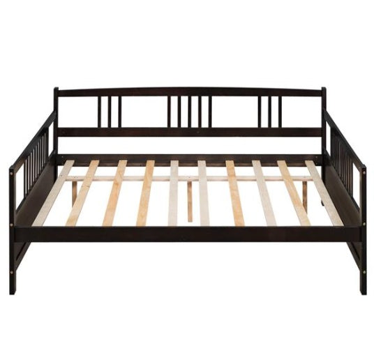 Full-size Sofa Bed With Support Legs, Espresso Color