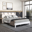 Nix - Queen Platform Bed - White