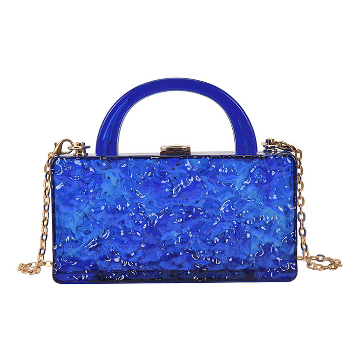 Fashion New Transparent Acrylic Jelly Bag Women
