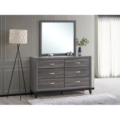 Glasgow G04305-D Dresser Mirror Not Included , Gray