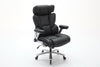 Big And Tall Office Chair 500lbs With Adjustable Lumbar Support, Executive Office Chair With Flip-up Armrest And Wider Seat, Ergonomic Leather Chair Breathable Cannot Be Sold On Temu