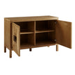 2-Door Accent Cabinet With Adjustable Shelves