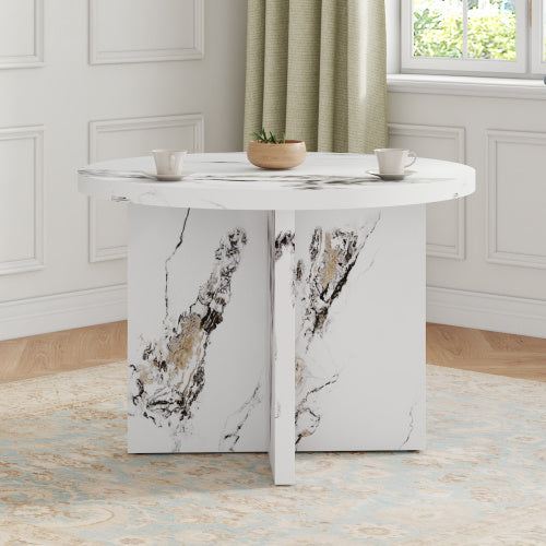 Round Dining Table For 4-6 People