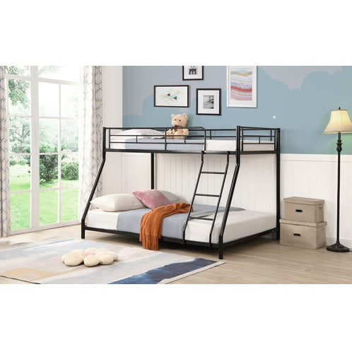 METAL BUNK BED TF BLACK