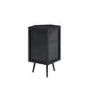22.25 Floor Corner Cabinet With Glass Door   Shelves For Bathroom, Living Room