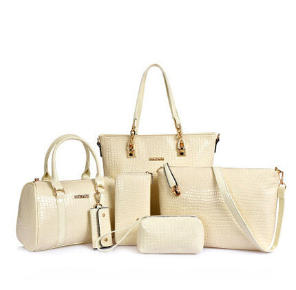 Six-piece Single-shoulder Messenger Handbag