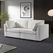 Modular Sofa Whiten Chenille Fabric, Simple And Grand, The Seat And Back Is Very Soft. This Is Also A KNOCK DOWN Sofa