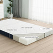 Queen Hybrid Innerspring Mattress, 35.56 Cm Plush Mattress Foam Spring Mattress, Boxed Queen Mattress, Stress Relief, 203.20 X 152.46 X 35.56 Cm Double Mattress, Medium Firmness