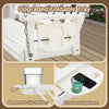 Wooden Outdoor Porch Swing With 2-Seat