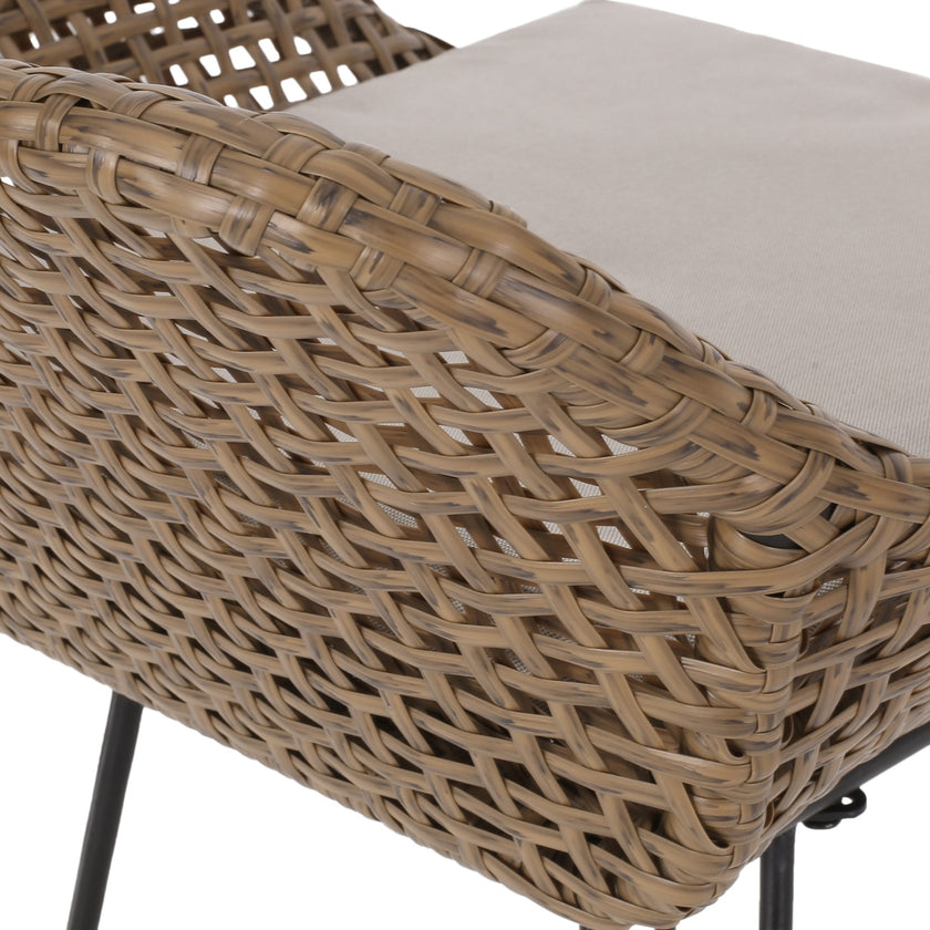 PE Rattan BAR STOOL