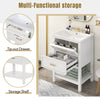 24'' Bathroom Vanity With Top Sink, Modern Bathroom Storage Cabinet With 2 Drawers, Single Sink Bathroom Vanity Replace SW000101AAK