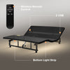 Adjustable Bed Base Frame Head And Foot Incline Quiet Motor King Size Zero Gravity, 4 Ports USB, Under-Bed Nightlight