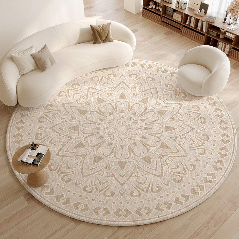 Light Luxury Round Carpet Living Room Sofa Advanced Bedroom