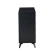 CABINET WOOD MDF BOARDS, 9 Drawers Dresser, BLACK COLOUR