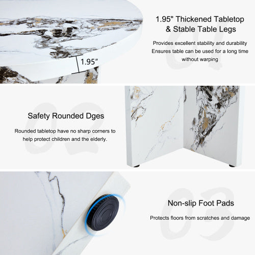 Round Dining Table For 4-6 People