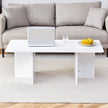 A Modern And Practical White Coffee Table. The Coffee Table Is Made Of Medium Density Fiberboard Material, Suitable For Living Room, Bedroom, And Study. CT-2O