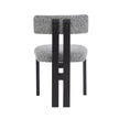 Upholstered Armless Dining Chairs With Metal Legs  Set Of 2