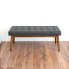 Delilah Modern Bench  Fabric