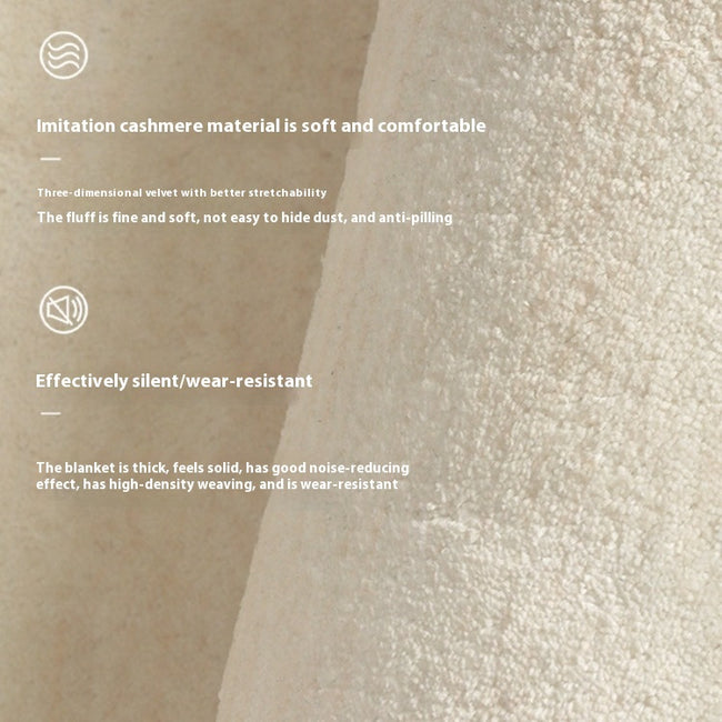 Light Luxury Round Carpet Living Room Sofa Advanced Bedroom