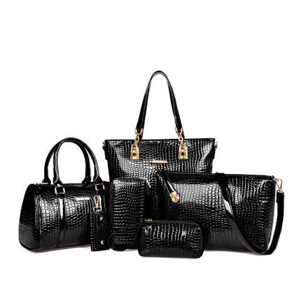 Six-piece Single-shoulder Messenger Handbag