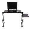 48 X 26cm Portable Home Assembly Folding Table Black