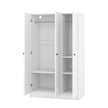 K&K Kitchen Island With Trash Can Storage Cabinet, Kitchen Cart With Drop Leaf, Spice Rack, Towel Ra