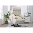 Oversized Power Lift Recliner Chair For Elderly, Electric Fabric Recliner Chair For Seniors, Home Theater Seating,Reclining Sofa Chair With Remote Control,Side Pocket ,Spacious Seat  Light Gray