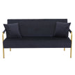 Modern Velvet Loveseat Sofa For Living Room