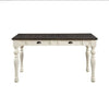 Joanna - 4-Drawer Dining Table - White